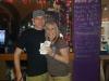 Adam & Kelly are doing a great job serving the customers at Bourbon St. photo by Frank DelPiano